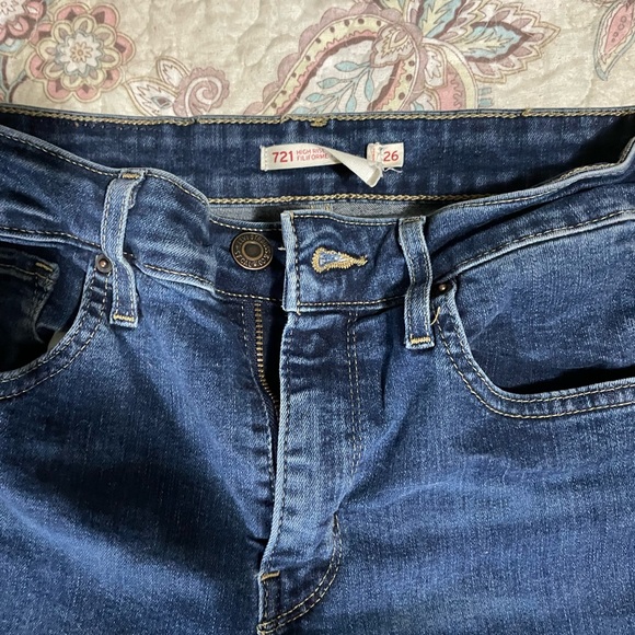 Levis 721 skinny jeans - Picture 2 of 4